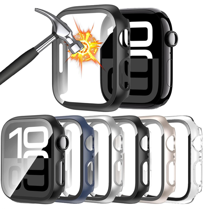 Smartwatch Band Accessories - Verre trempé + étui pour Apple