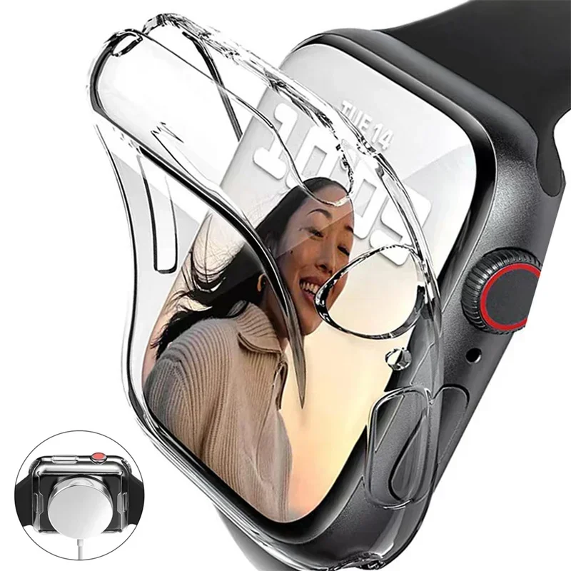 Smartwatch Case - Protecteur d'écran en TPU souple pour