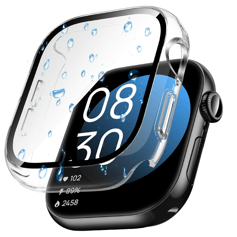 Smartwatch Band Accessories - Verre + étui pour Apple Watch
