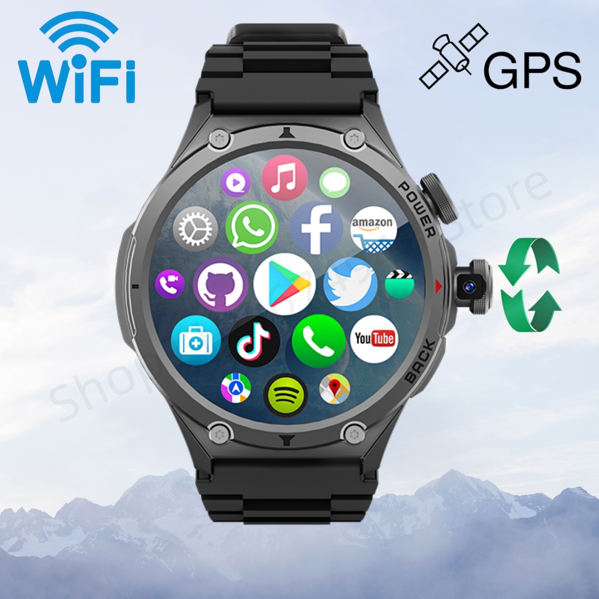 Smartwatch Store - H12 Smartwatch 4G LTE montre intelligente