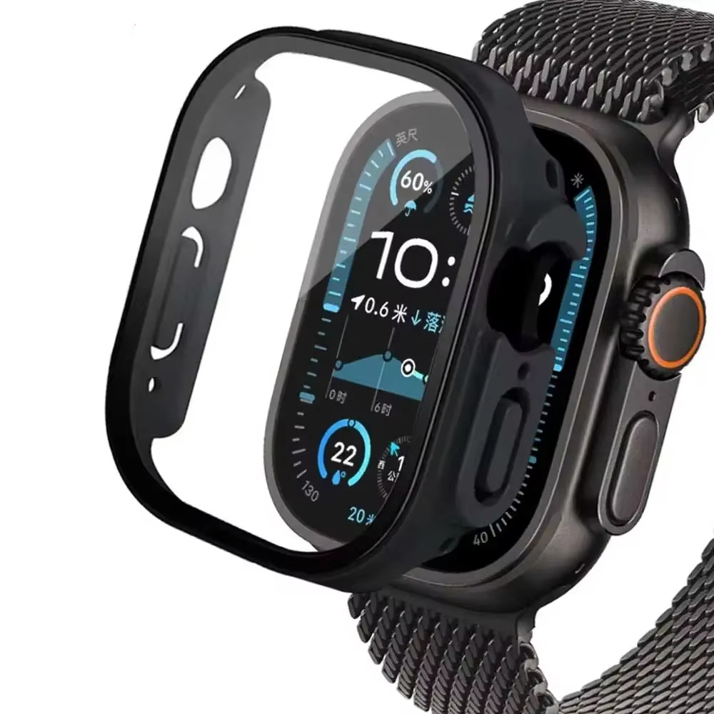 Smartwatch Band Accessories - Verre + boîtier pour Apple Watch