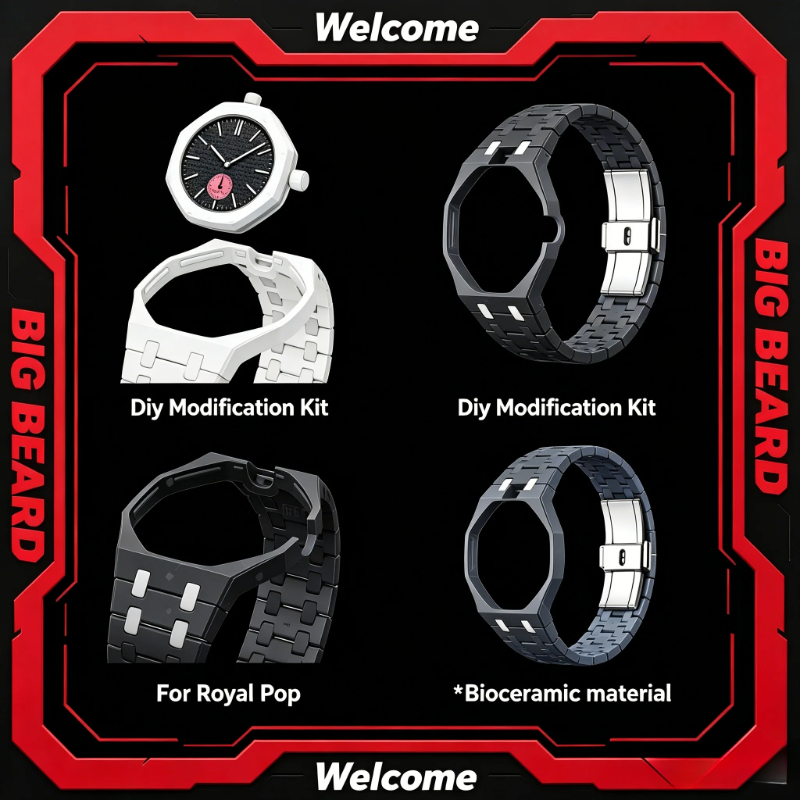 Smartwatch Case - Kit de modification en biomatériaux céramiques