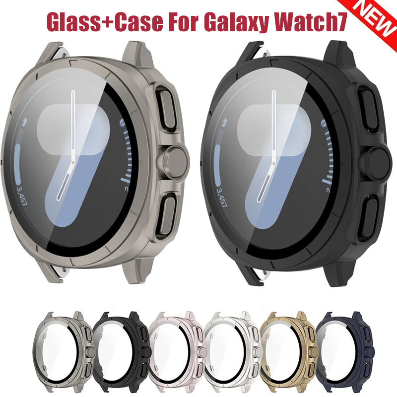 Samsung Smartwatch Accessories - Verre + étui pour Samsung Galaxy