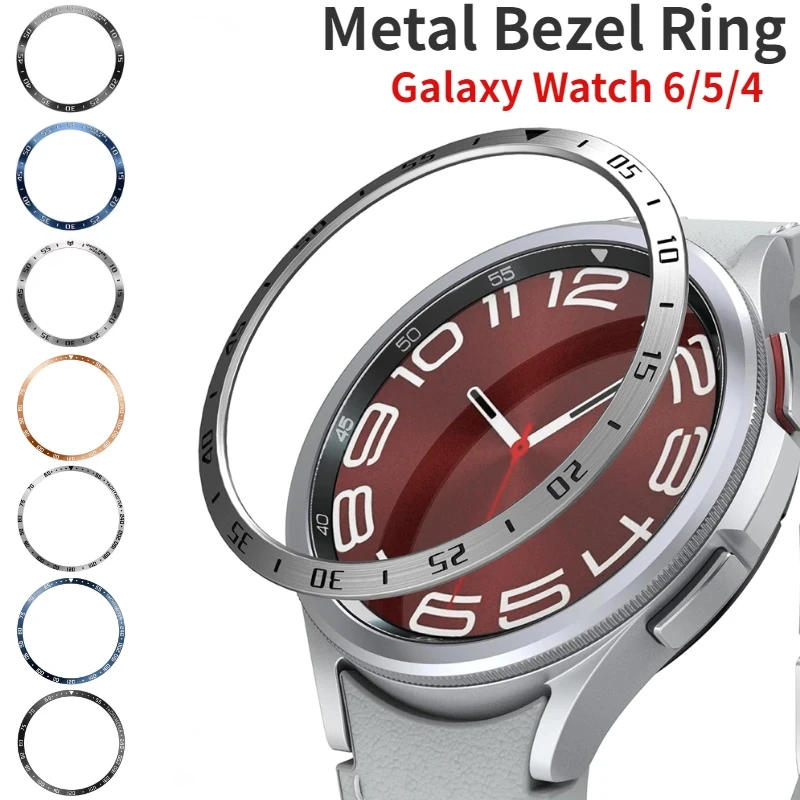Smartwatch Band Accessories - Anneau de lunette en métal pour