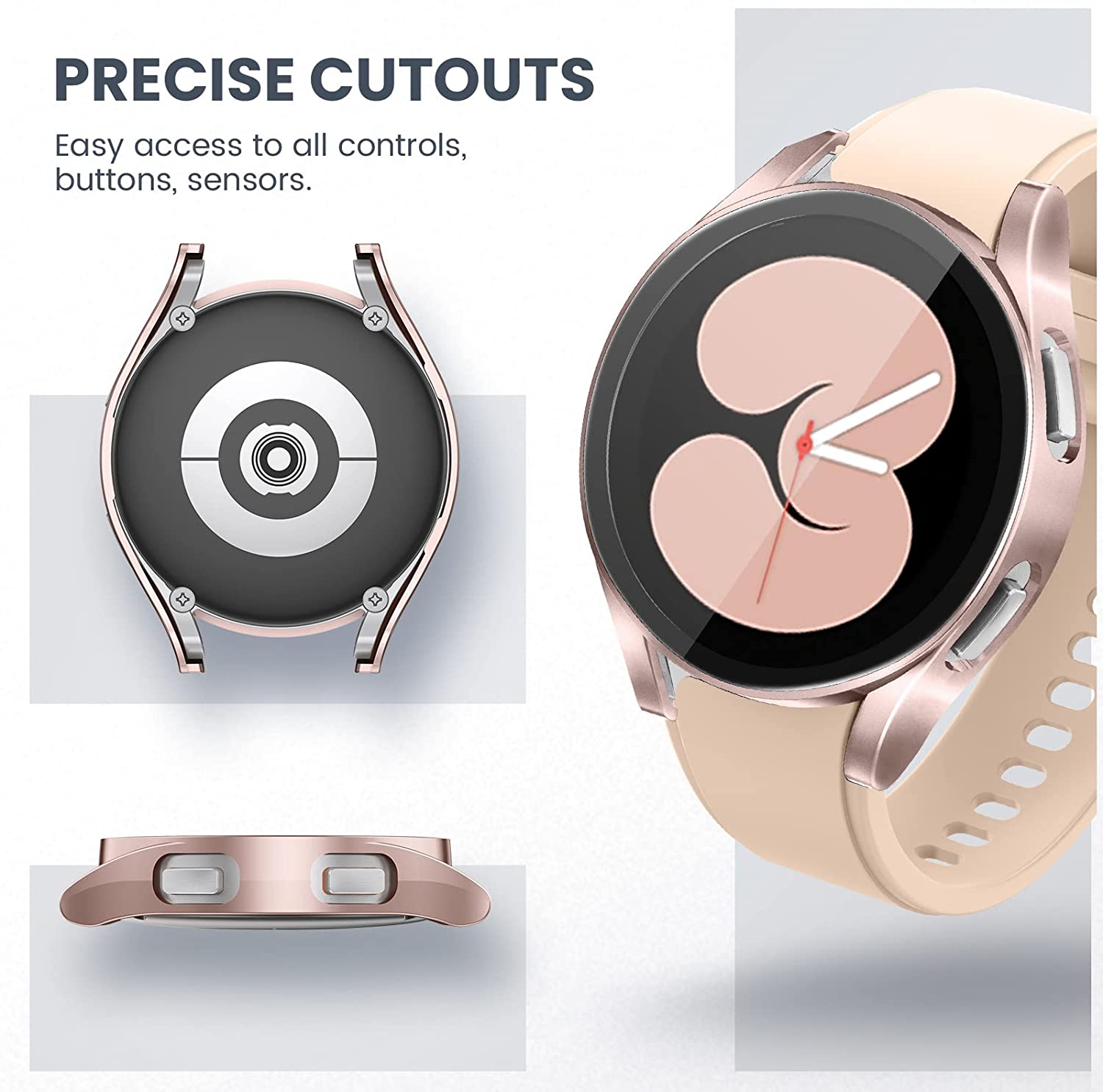 Verre et étui pour Samsung Gal - Samsung Smartwatch Accessories avis et prix