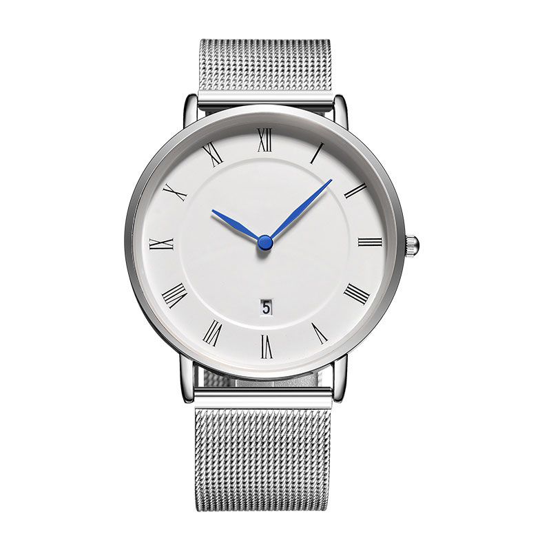 Montre classique simple pour h - Stainless Mesh Band avis et prix