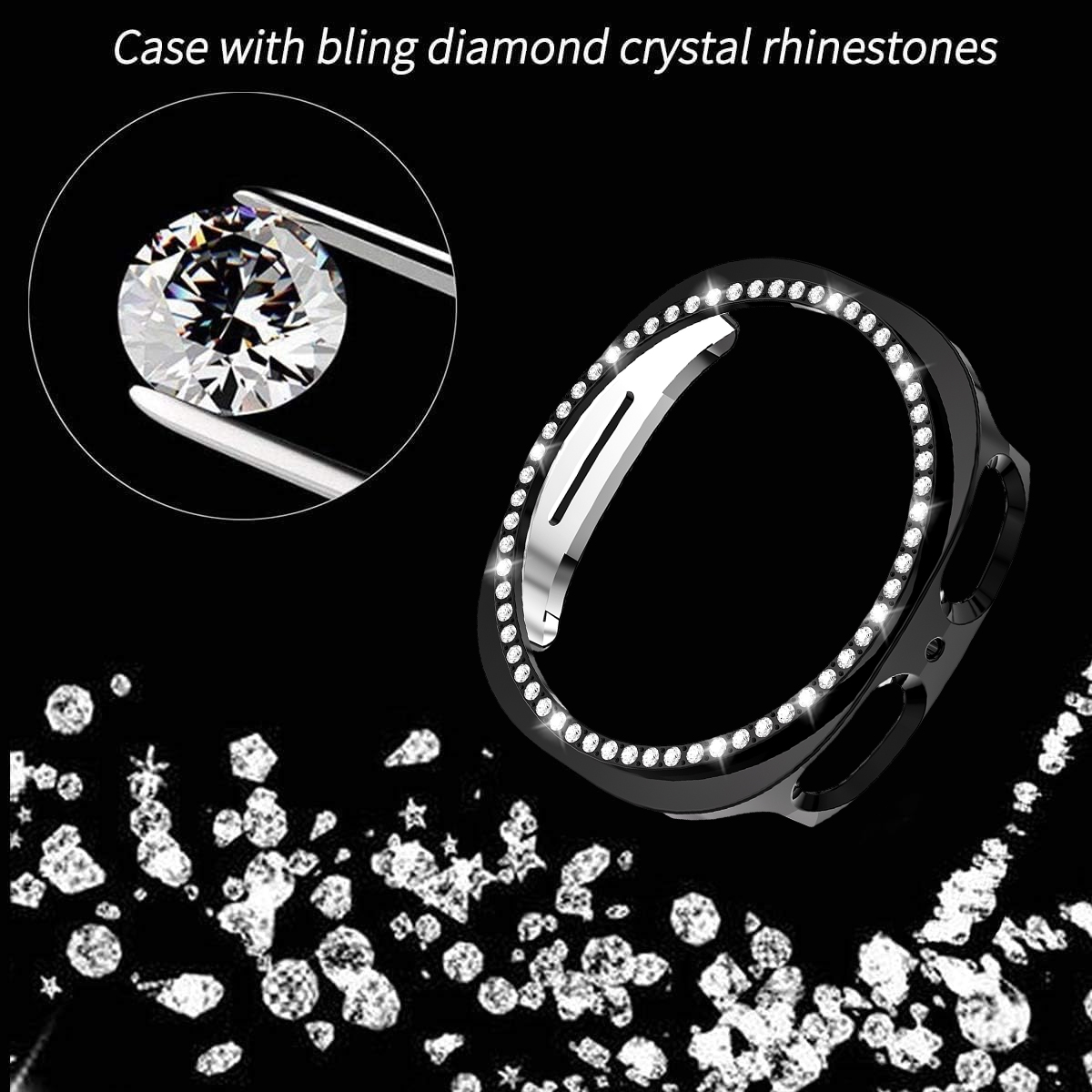 Étui PC Bling Diamant pour Sam - Samsung Smartwatch Accessories avis et prix