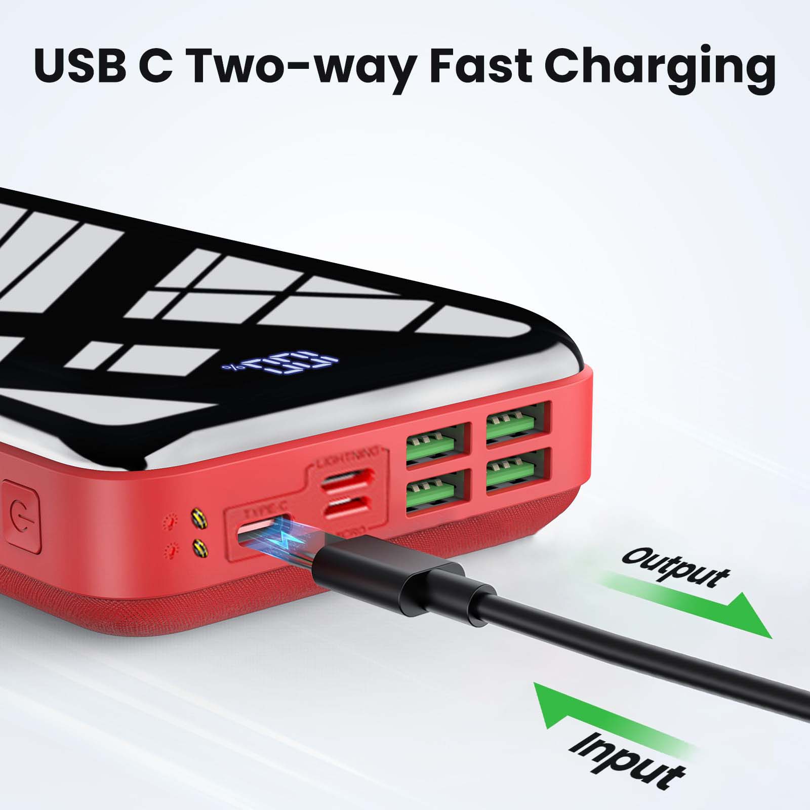 Chargeur portable 30000 mAh, b - Smartwatch Ac avis et prix