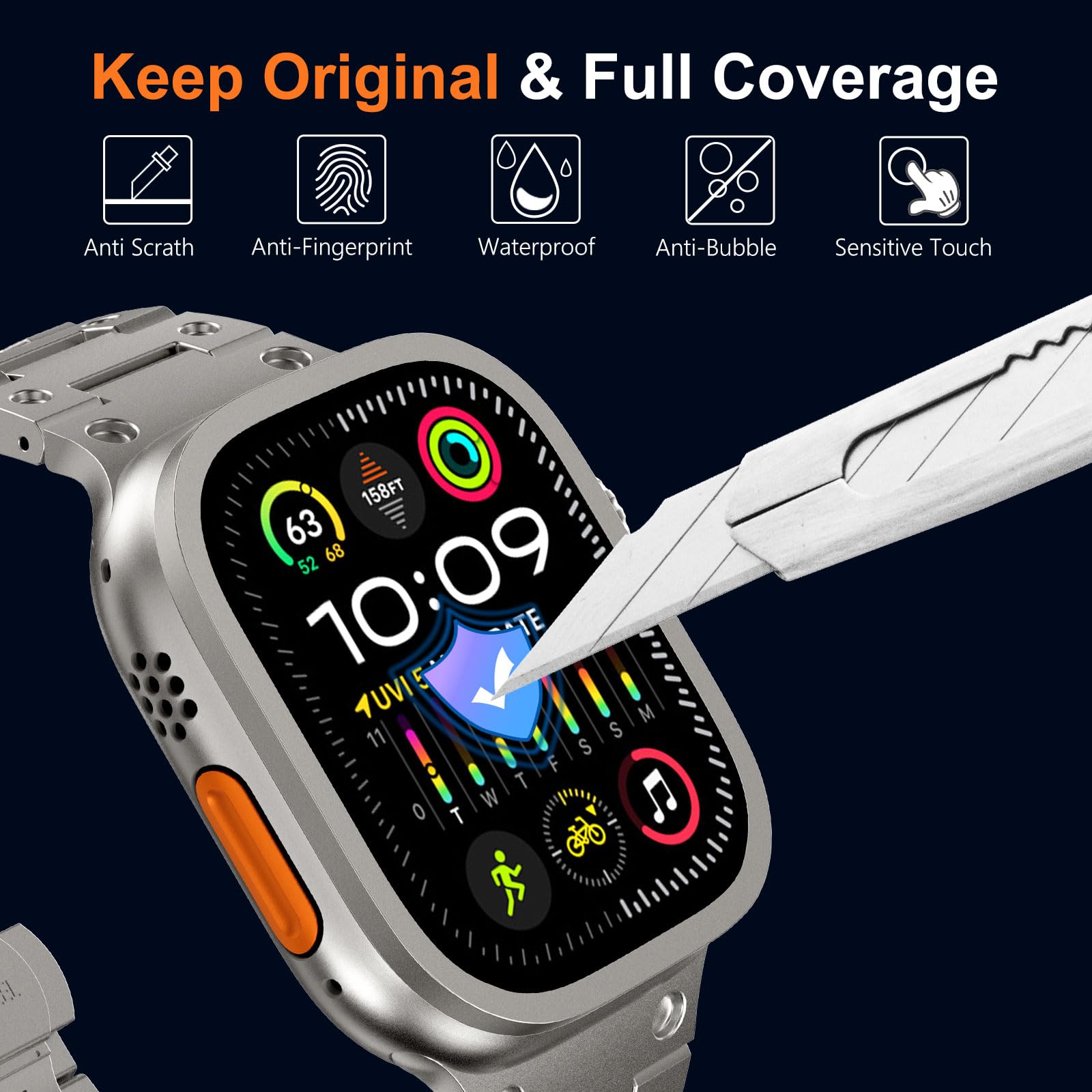 Verre trempé pour Apple Watch  - Smartwatch Case avis et prix
