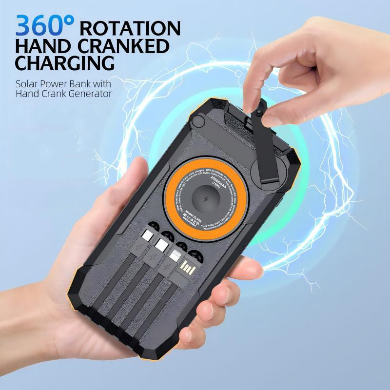 Batterie externe solaire 20000 - Wireless Charger Watch avis et prix