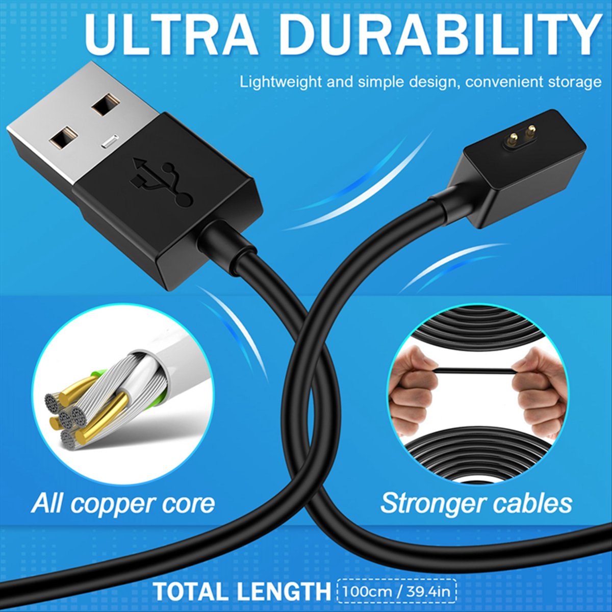 Câble de charge rapide pour mo - Watch Charger Cable avis et prix