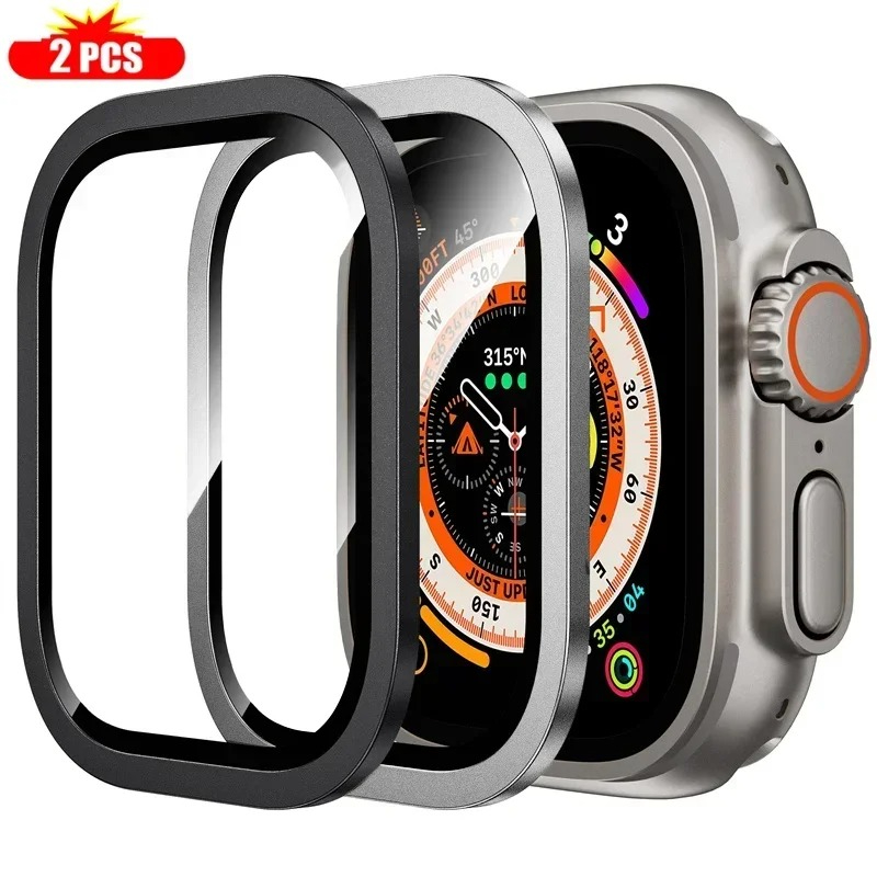 2 pièces verre trempé pour App - Smartwatch Case avis et prix