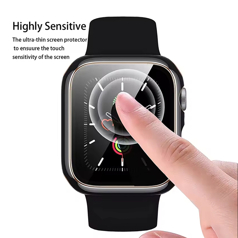 Verre trempé + coque pour Appl - Smartwatch Case avis et prix