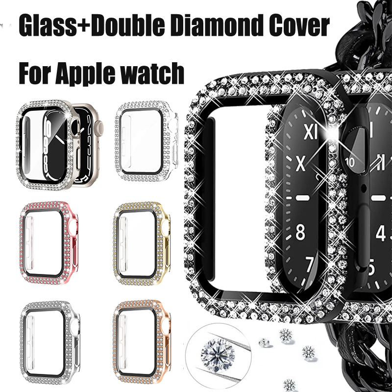 Verre + couvercle en diamant p - Smartwatch Band Accessories avis et prix