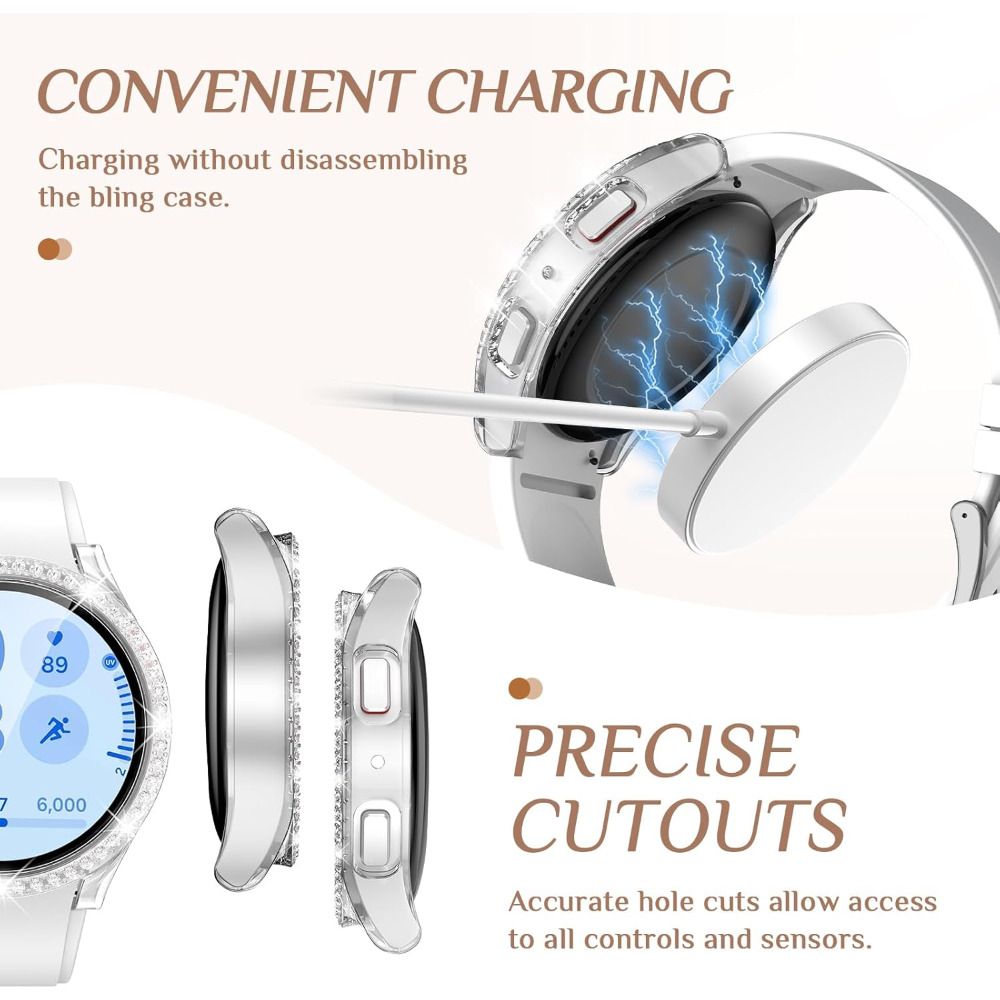 Étui scintillant pour Samsung  - Samsung Smartwatch Accessories avis et prix