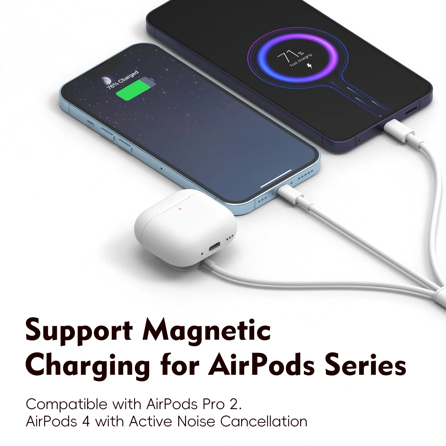 Chargeur magnétique 3 en 1 pou - Watch Charger Cable avis et prix