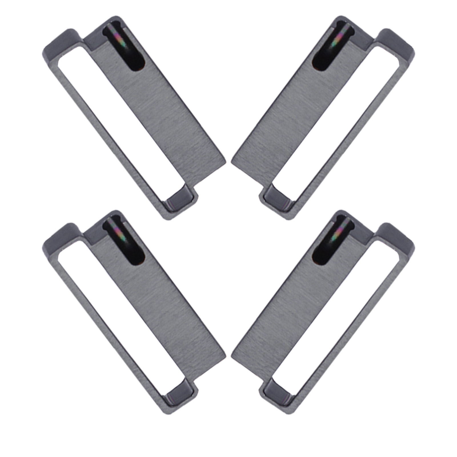 4 connecteurs en acier inoxyda - Smartwatch Band Accessories avis et prix