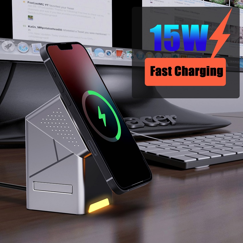 Chargeur sans fil magnétique 3 - Smartwatch Ac avis et prix