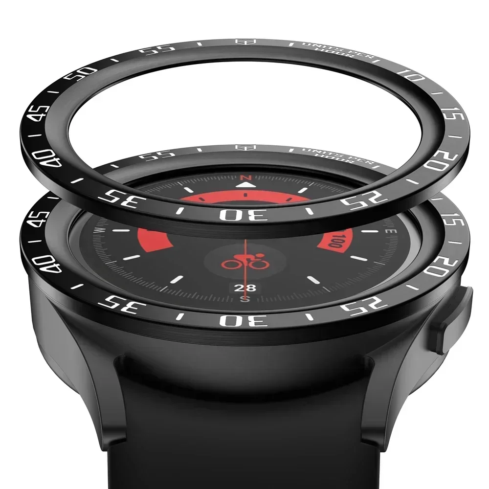 Anneau de lunette en métal pou - Smartwatch Band Accessories avis et prix